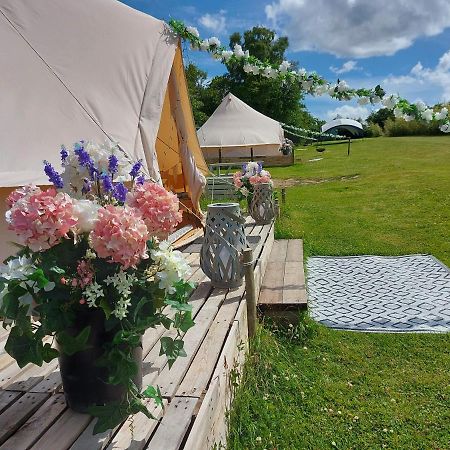 Hopgarden Glamping - Luxury 6M Bell Tent Wadhurst Luaran gambar