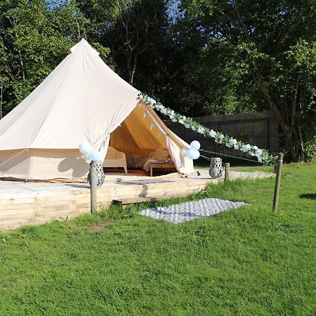 Hopgarden Glamping - Luxury 6M Bell Tent Wadhurst Luaran gambar