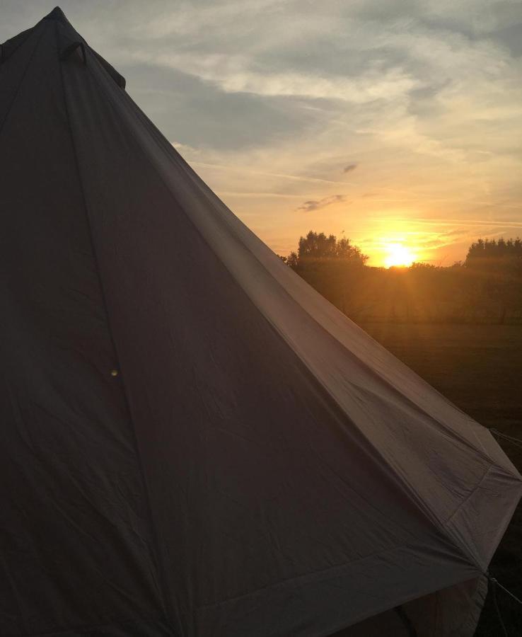 Hopgarden Glamping - Luxury 6M Bell Tent Wadhurst Luaran gambar