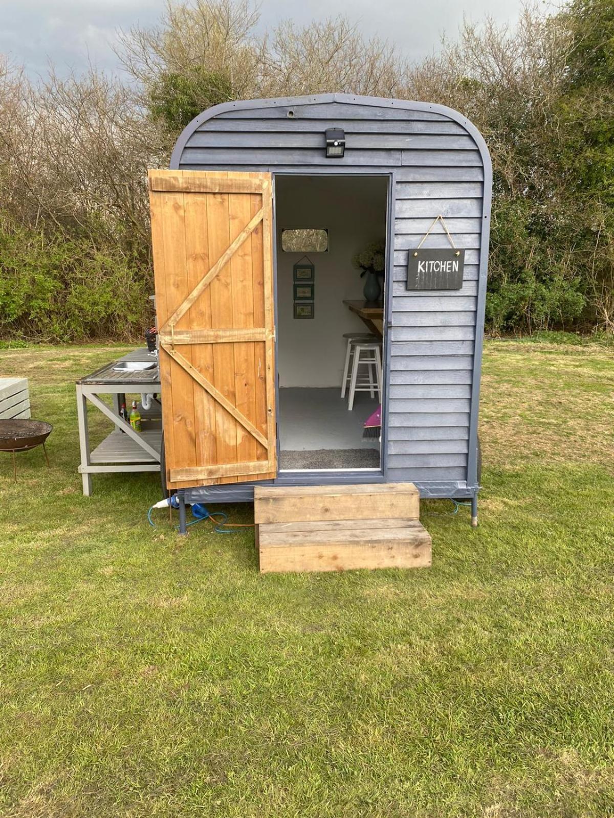Hopgarden Glamping - Luxury 6M Bell Tent Wadhurst Luaran gambar