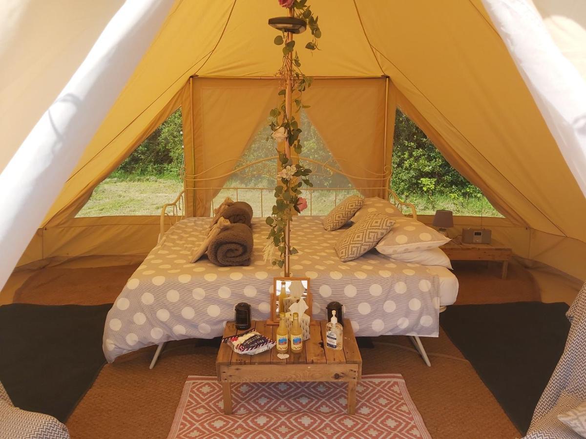 Hopgarden Glamping - Luxury 6M Bell Tent Wadhurst Luaran gambar