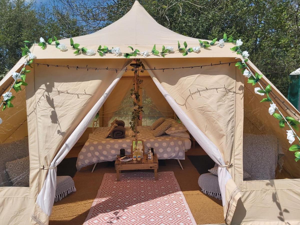 Hopgarden Glamping - Luxury 6M Bell Tent Wadhurst Luaran gambar