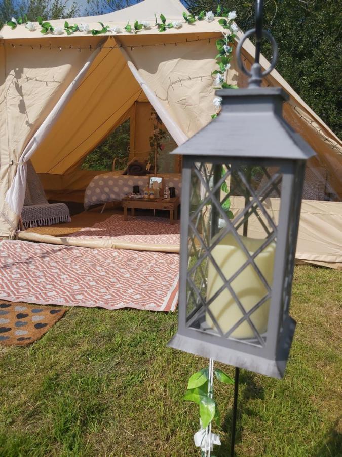 Hopgarden Glamping - Luxury 6M Bell Tent Wadhurst Luaran gambar