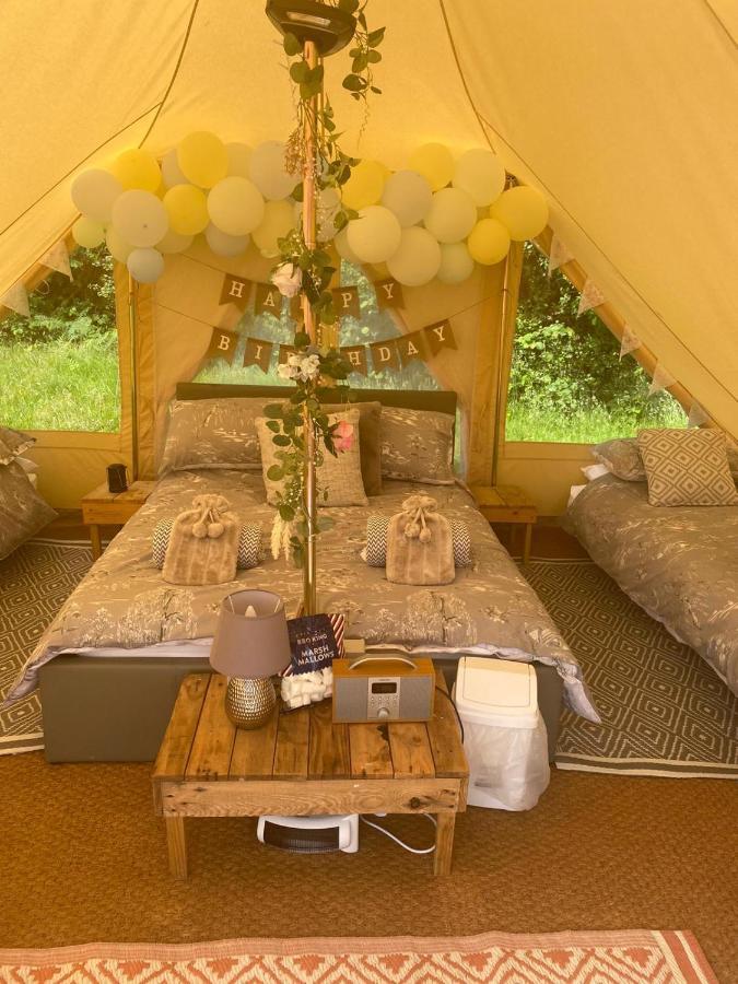 Hopgarden Glamping - Luxury 6M Bell Tent Wadhurst Luaran gambar