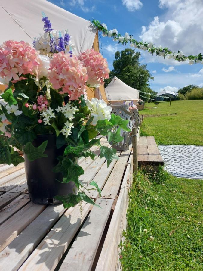 Hopgarden Glamping - Luxury 6M Bell Tent Wadhurst Luaran gambar