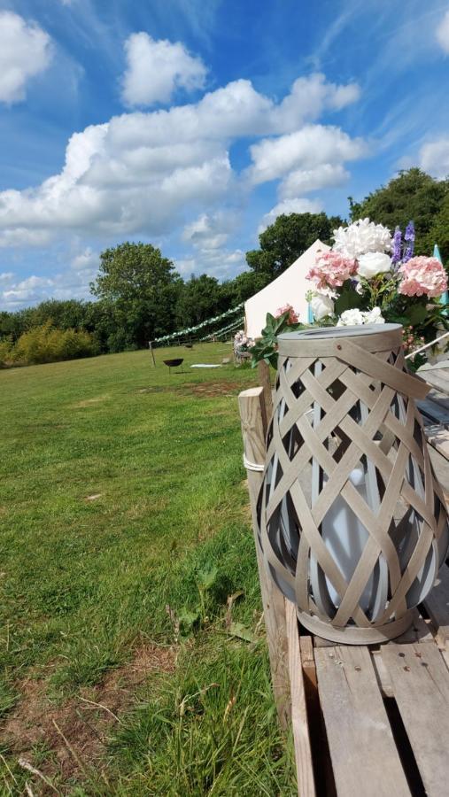 Hopgarden Glamping - Luxury 6M Bell Tent Wadhurst Luaran gambar