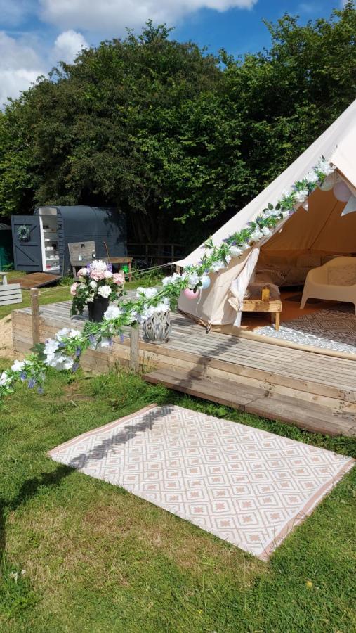 Hopgarden Glamping - Luxury 6M Bell Tent Wadhurst Luaran gambar