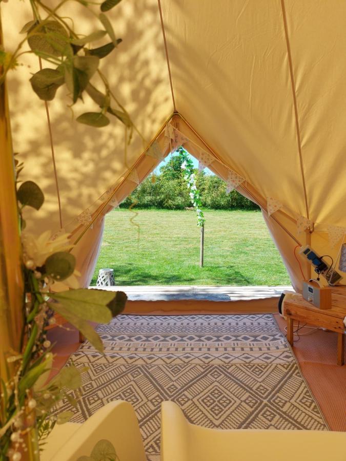Hopgarden Glamping - Luxury 6M Bell Tent Wadhurst Luaran gambar