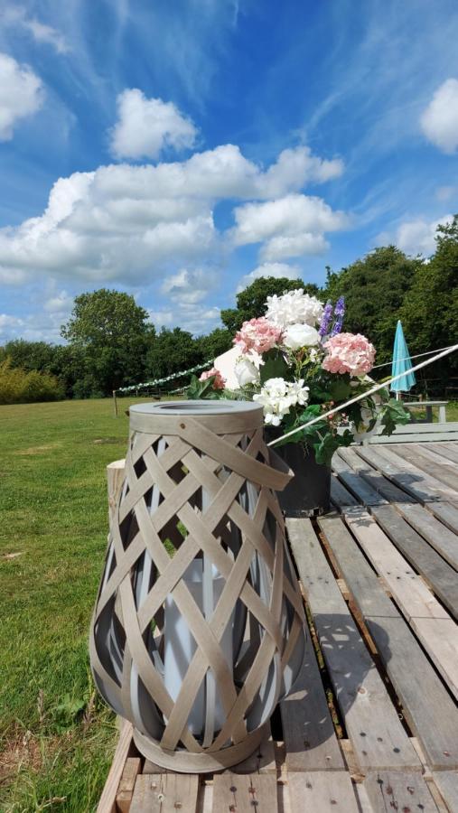 Hopgarden Glamping - Luxury 6M Bell Tent Wadhurst Luaran gambar
