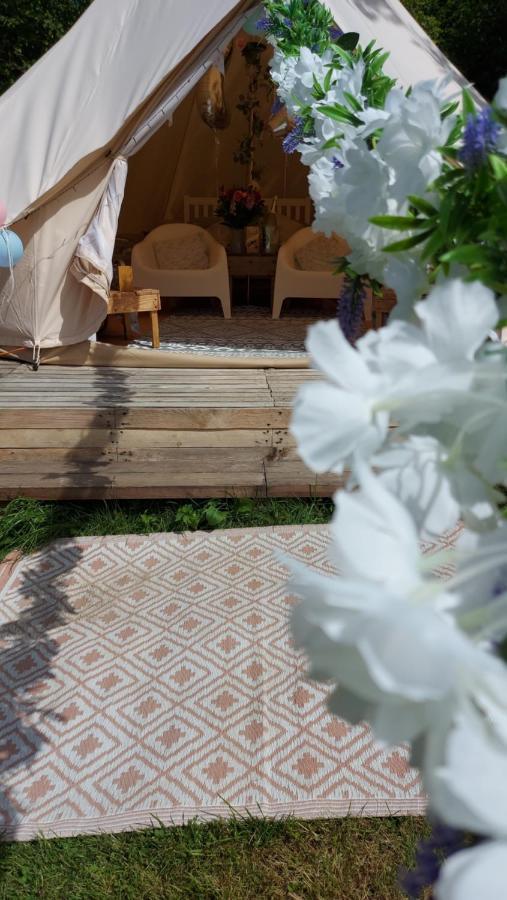 Hopgarden Glamping - Luxury 6M Bell Tent Wadhurst Luaran gambar