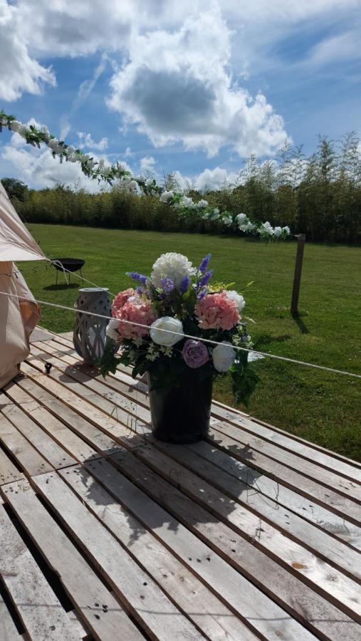 Hopgarden Glamping - Luxury 6M Bell Tent Wadhurst Luaran gambar