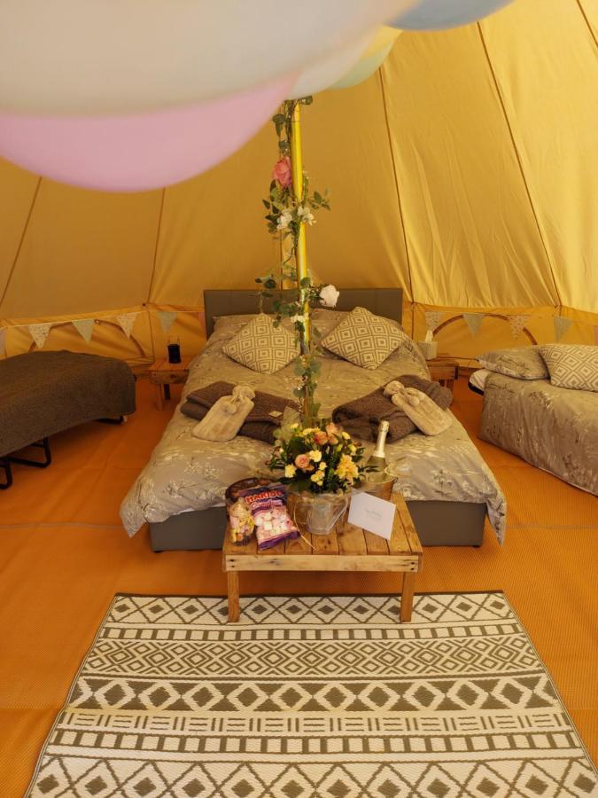 Hopgarden Glamping - Luxury 6M Bell Tent Wadhurst Luaran gambar